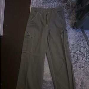 Women’s Cargo Pants - Olive Green